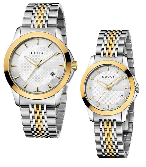 gucci couple watches.